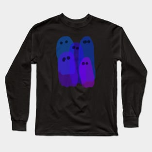 Blue Boos Long Sleeve T-Shirt